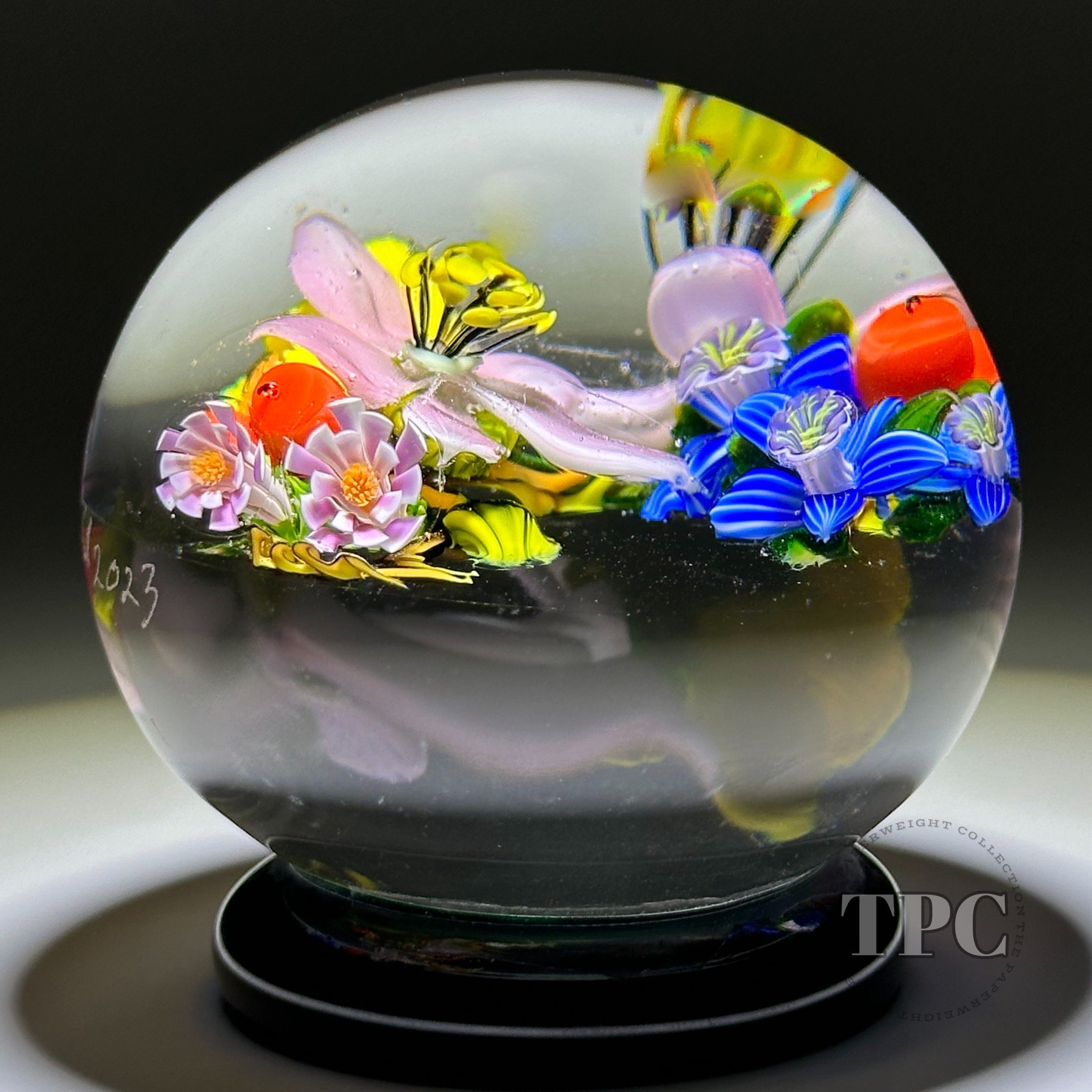 Glass on sale paperweight