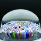 Damon MacNaught 2024 Magnum Glass Art Paperweight Closepack Complex Millefiori, Roses, silhouettes, Hearts & More