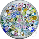 Damon MacNaught 2024 Glass Art Paperweight Closepack Complex Millefiori, Roses, Dogwoods, Hearts & More