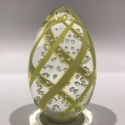 Handmade Paperweight Easter fashion Egg.