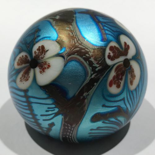 Orient & Flume Blue Egg Shaped buy Paperweight/ Decor