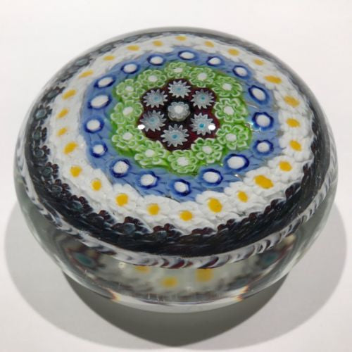 Murano glass paperweight signed sale