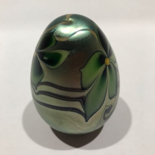 Glass paperweight 2024 egg - Orient & Flume