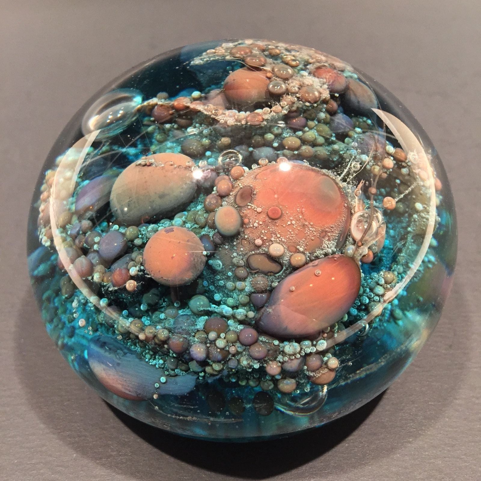 Buying Signed by Artist Art Glass Paperweight [82319