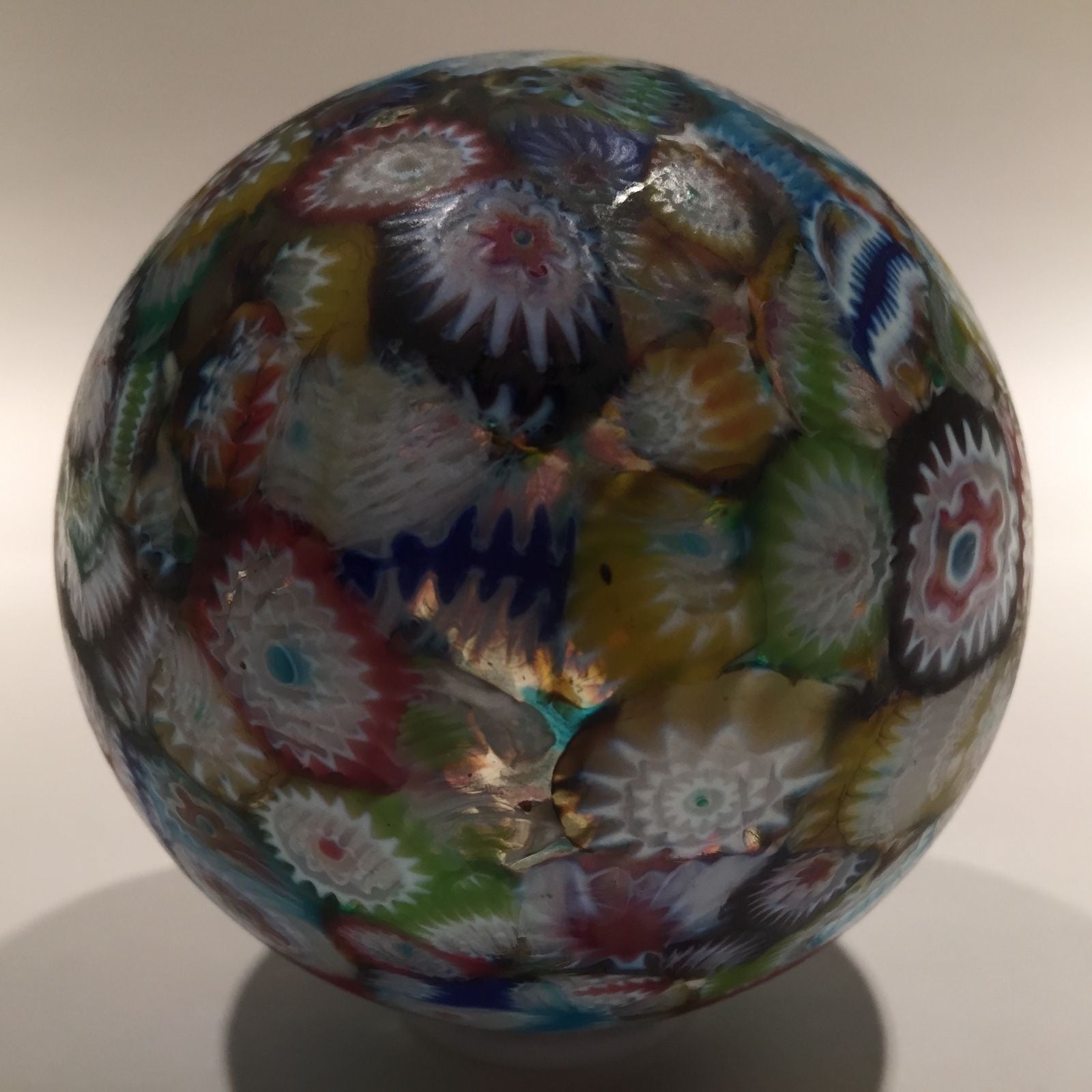 Scramble Paperweight Millefiori buy Antique NEGC Boston & Sandwich Art Glass End Day Morano Venetian