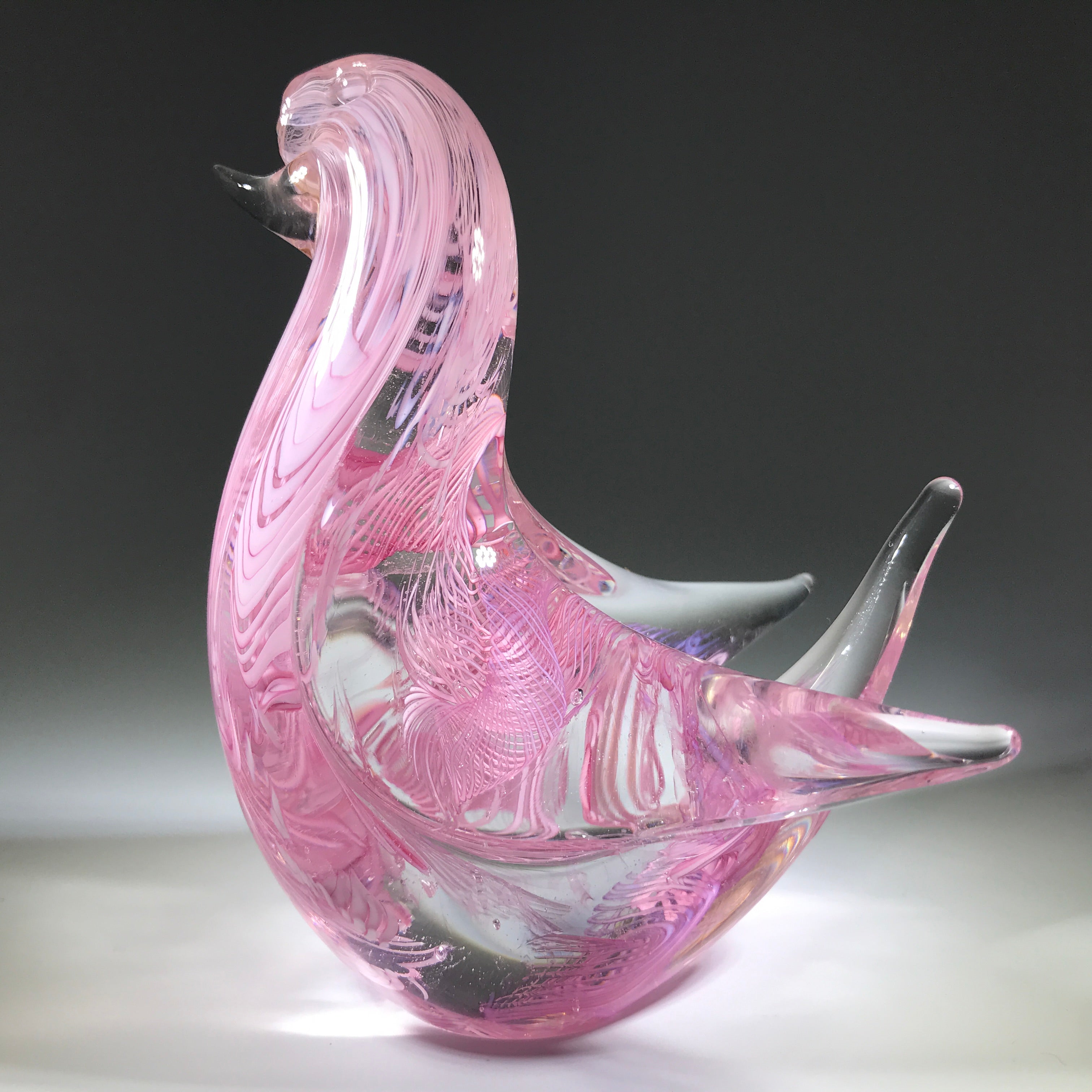 Birds Collection in Murano glass artistic handmade
