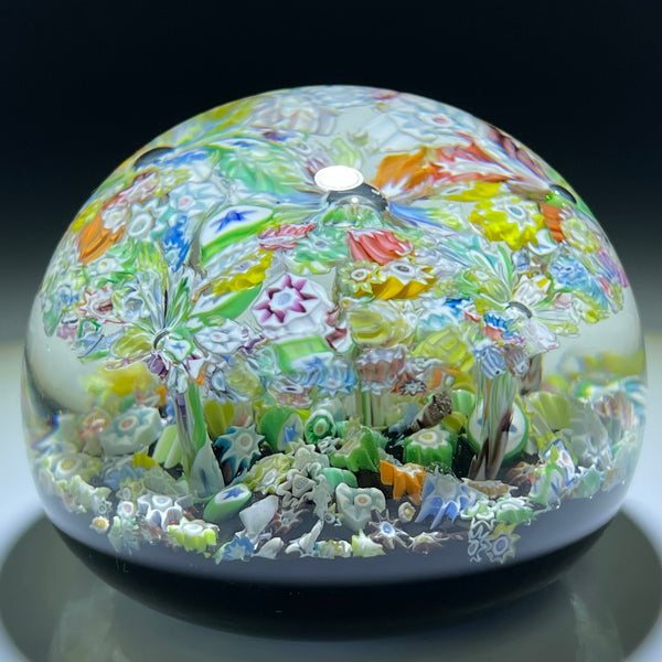 Perthshire Paperweights Aladdin's Cave With Two Layers of Millefiori S